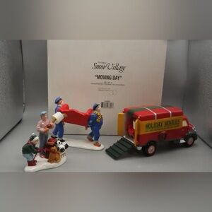 Department 56 Snow Village “Moving Day”
🚚 Retired Accessory – Hard to Find